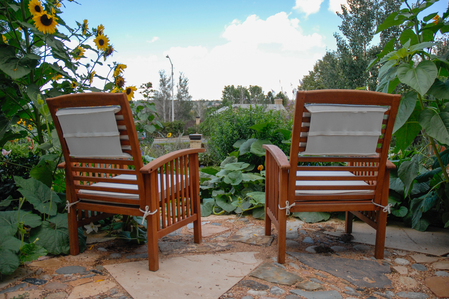 Terraced Turf Backyard